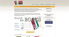 Desktop Screenshot of jantabookdepot.com